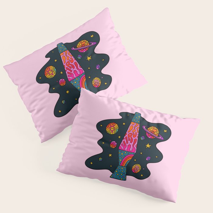 Virgo Lava Lamp Pillow Sham Gallery Image 1
