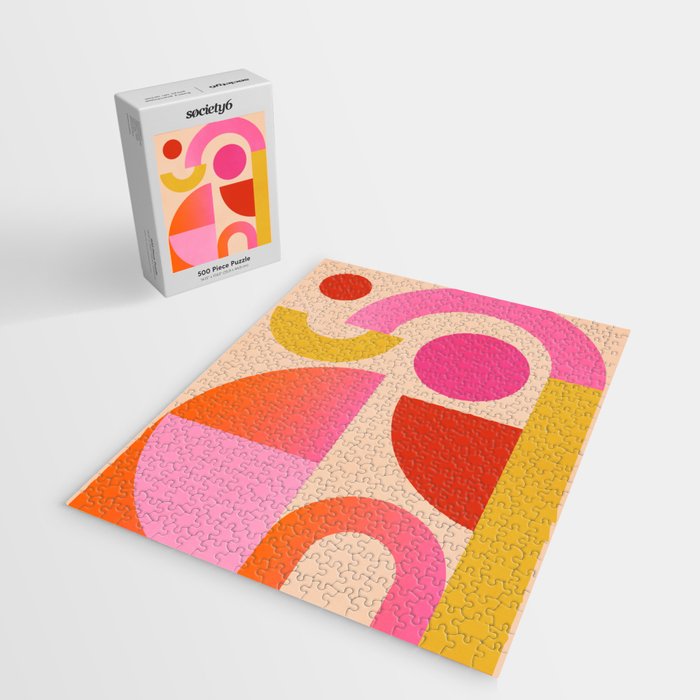 Geometric Shapes 201 Jigsaw Puzzle Gallery Image 2