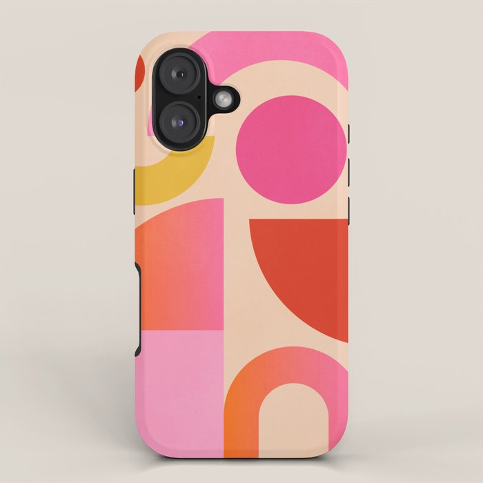 Geometric Shapes 201 iPhone Case Gallery Image 1