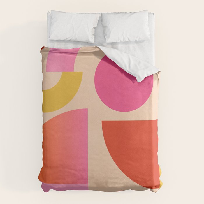 Geometric Shapes 201 Duvet Cover Gallery Image 1