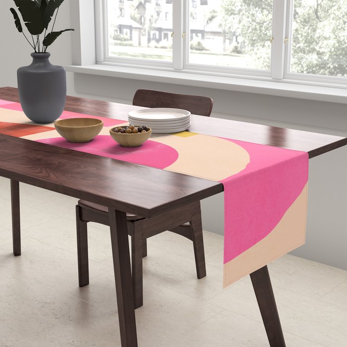 Geometric Shapes 201 Table Runner Gallery Image 2