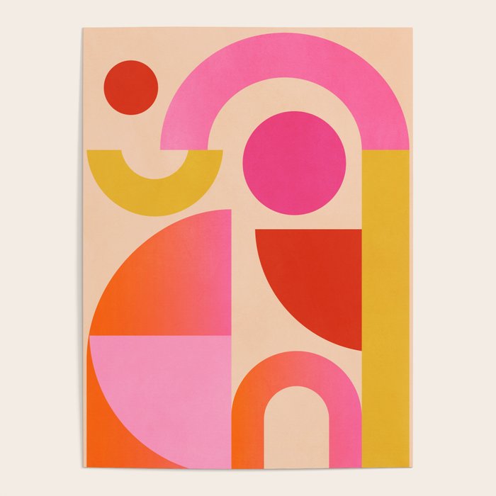 Geometric Shapes 201 Poster Gallery Image 1