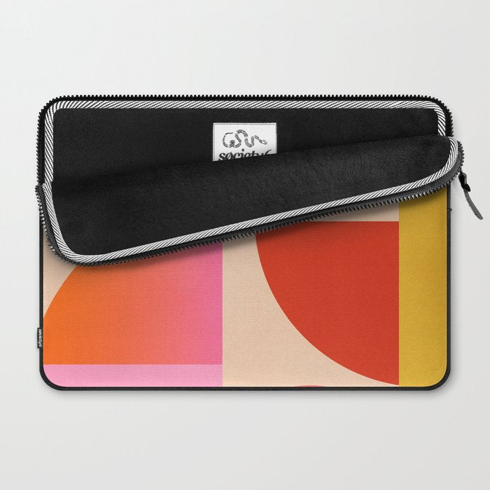Geometric Shapes 201 Laptop Sleeve Gallery Image 2