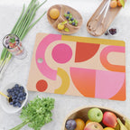 Geometric Shapes 201 Cutting Board Gallery Image 2
