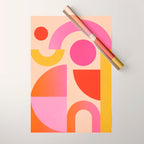 Geometric Shapes 201 Wrapping Paper Gallery Image 1