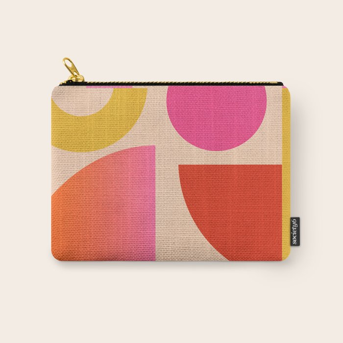 Geometric Shapes 201 Carry All Pouch Gallery Image 1