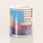 Abstract Mixed Media Collage #2 Coffee Mug Gallery Image 4