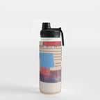 Abstract Mixed Media Collage #2 Water Bottle Gallery Image 2