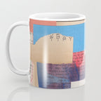Abstract Mixed Media Collage #2 Coffee Mug Gallery Image 3