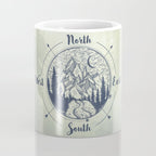 Compass Mountain Road Trip Coffee Mug Gallery Image 4