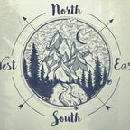 Compass Mountain Road Trip Coffee Mug Gallery Image 2