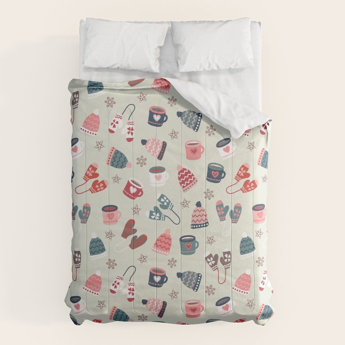 Scandinavian Winter Time Comforter Gallery Image 6