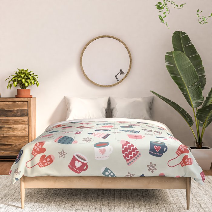 Scandinavian Winter Time Comforter Gallery Image 3