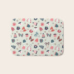 Scandinavian Winter Time Bath Mat Gallery Image 1