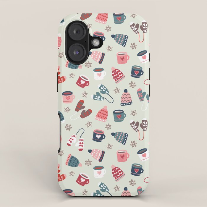 Scandinavian Winter Time iPhone Case Gallery Image 1