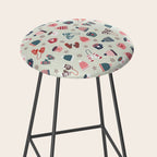 Scandinavian Winter Time Stool Gallery Image 2