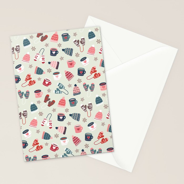 Scandinavian Winter Time Stationery Card Gallery Image 2