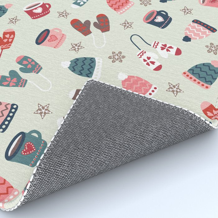 Scandinavian Winter Time Rug Gallery Image 4