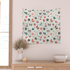 Scandinavian Winter Time Wall Tapestry Gallery Image 2