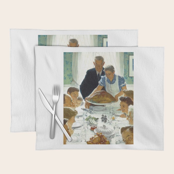 Norman Rockwell Freedom from Want Placemat Gallery Image 1