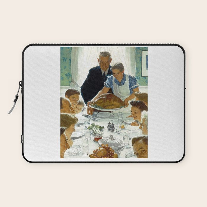 Norman Rockwell Freedom from Want Laptop Sleeve Gallery Image 1