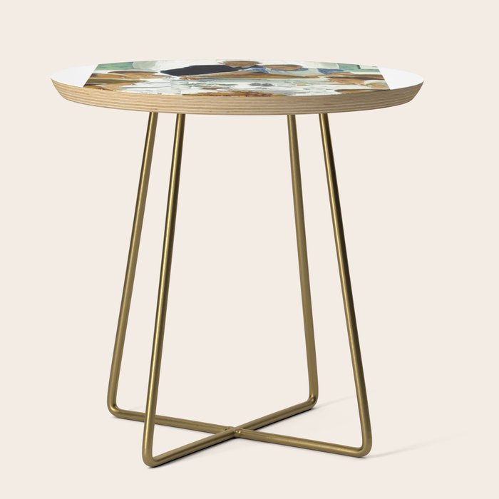 Norman Rockwell Freedom from Want Side Table Gallery Image 1
