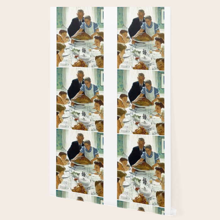 Norman Rockwell Freedom from Want Wallpaper Gallery Image 2