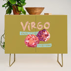 Virgo Perfection in Mustard Yellow | Zodiac Series Credenza Gallery Image 1