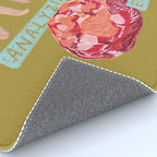 Virgo Perfection in Mustard Yellow | Zodiac Series Rug Gallery Image 4