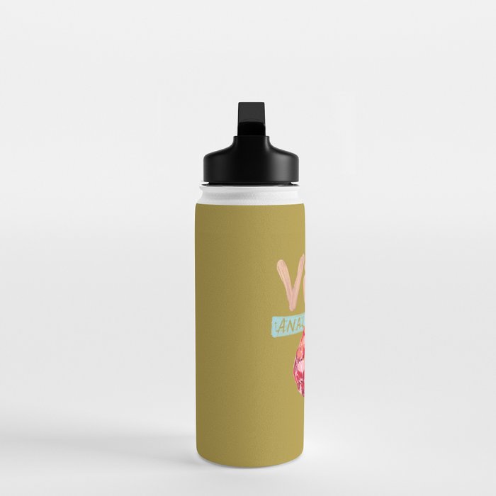 Virgo Perfection in Mustard Yellow | Zodiac Series Water Bottle Gallery Image 3