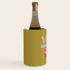 Virgo Perfection in Mustard Yellow | Zodiac Series Wine Chiller Gallery Image 2