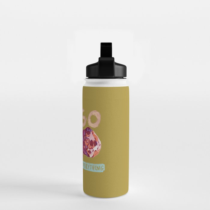 Virgo Perfection in Mustard Yellow | Zodiac Series Water Bottle Gallery Image 2