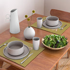 Virgo Perfection in Mustard Yellow | Zodiac Series Placemat Gallery Image 2
