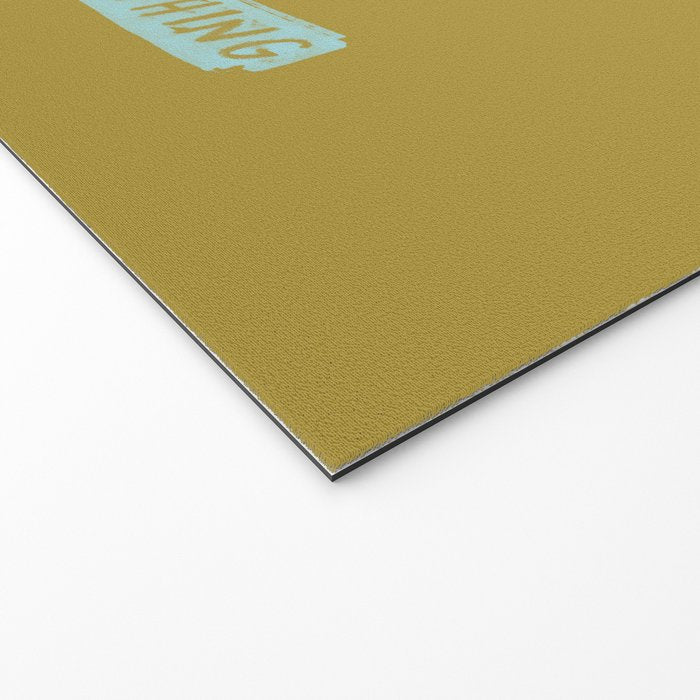 Virgo Perfection in Mustard Yellow | Zodiac Series Welcome Mat Gallery Image 2