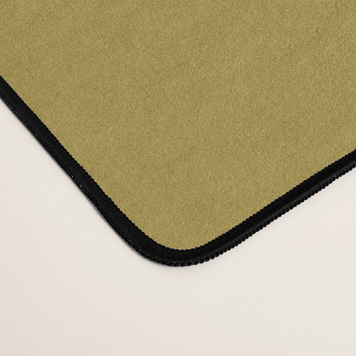 Virgo Perfection in Mustard Yellow | Zodiac Series Desk Mat Gallery Image 4