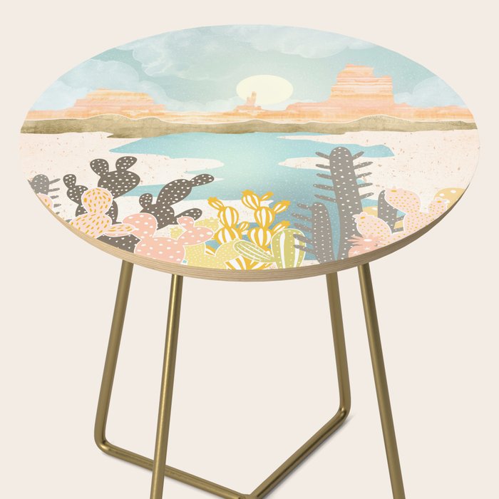 Retro Desert Oasis Side Table Gallery Image 2