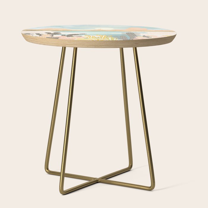 Retro Desert Oasis Side Table Gallery Image 1