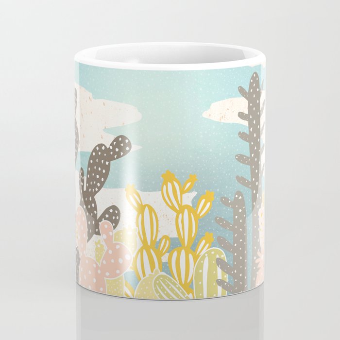Retro Desert Oasis Coffee Mug Gallery Image 4