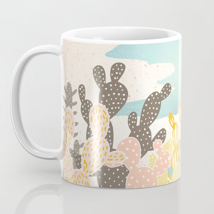 Retro Desert Oasis Coffee Mug Gallery Image 3