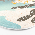 Retro Desert Oasis Bath Mat Gallery Image 3