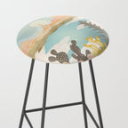 Retro Desert Oasis Stool Gallery Image 2