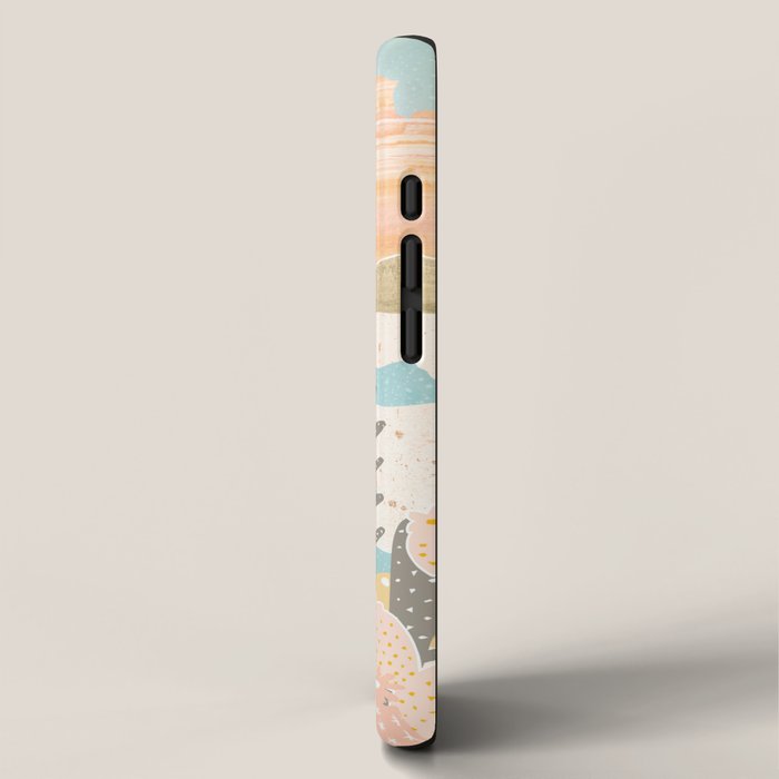 Retro Desert Oasis iPhone Case Gallery Image 2