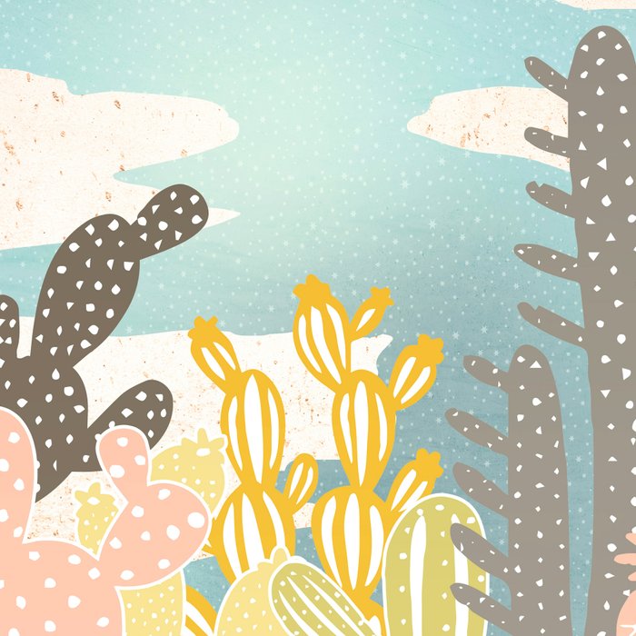 Retro Desert Oasis Coffee Mug Gallery Image 2