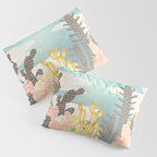 Retro Desert Oasis Pillow Sham Gallery Image 3
