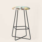 Retro Desert Oasis Stool Gallery Image 1