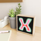 Rainbow X Mini Art Print Gallery Image 2