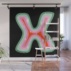 Rainbow X Wall Mural Gallery Image 1
