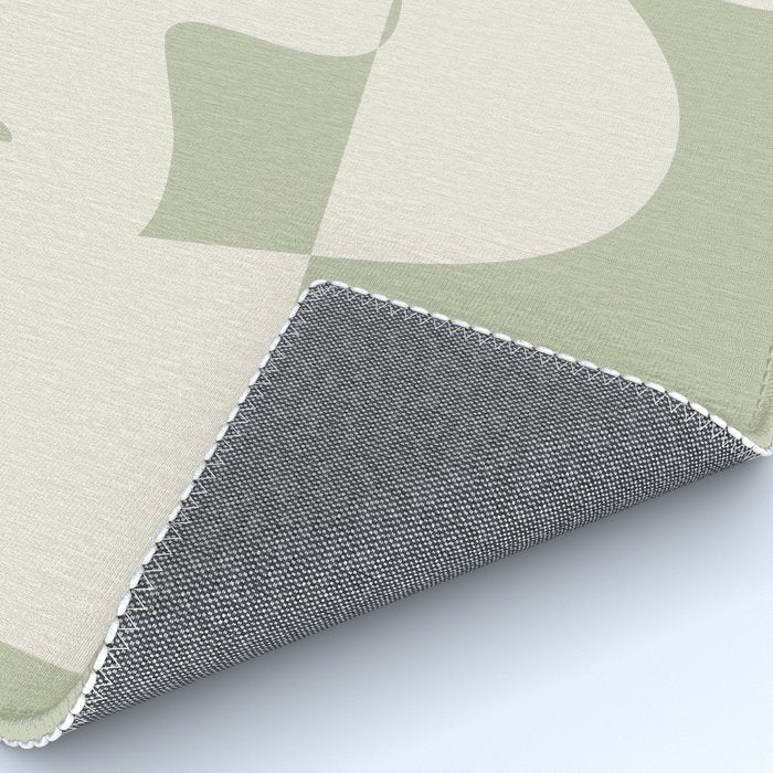 Minimalist Modern Abstract Expressionism in Sage Rug Gallery Image 4