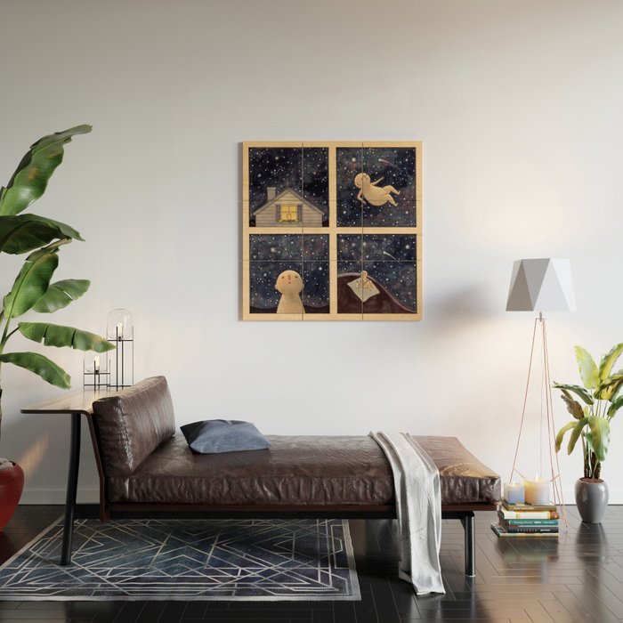 Space Wood Wall Art Gallery Image 2