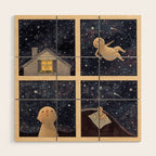 Space Wood Wall Art Gallery Image 1
